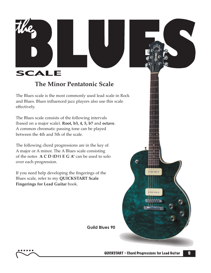 QuickStart Chord Progressions, Blues Play-along Tracks