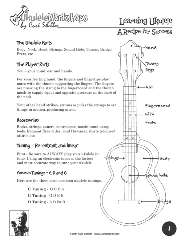 Learning `Ukulele - Recipe for Success