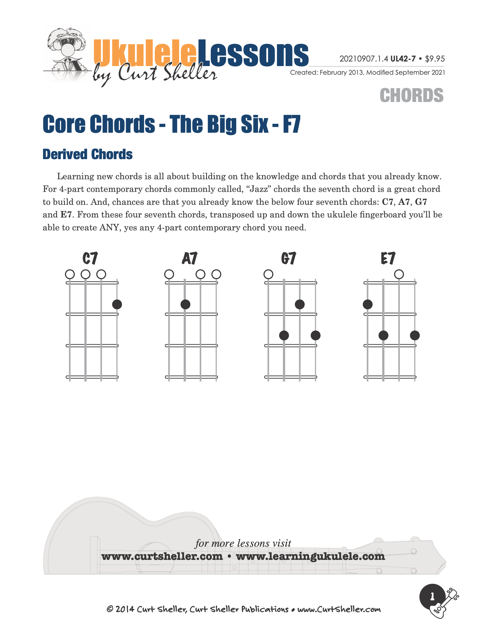 Core Chords - The Big Six - Building a Solid Chord Foundation