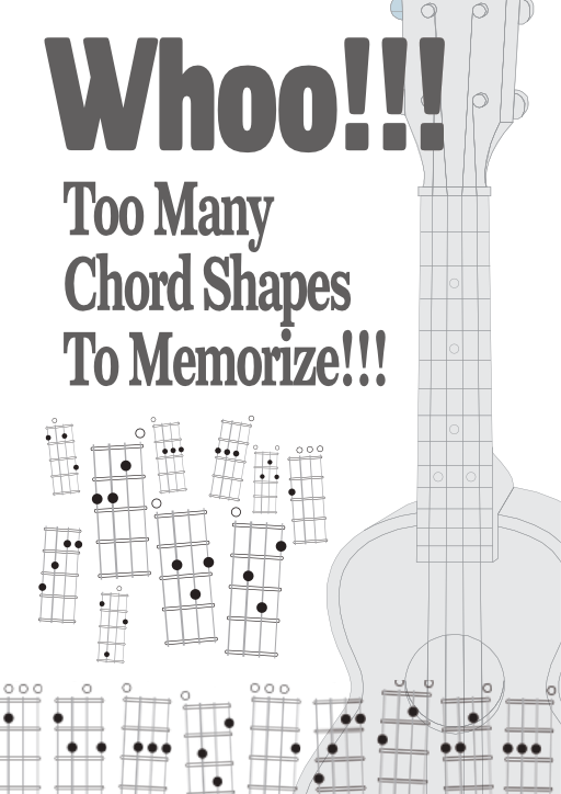 Whoo!!!, Too Many Chord Shapes to Memorize!!!